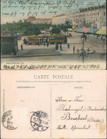 CPA Nizza Nice Straßenbahn - Place Massena 1905  - Altri & Non Classificati