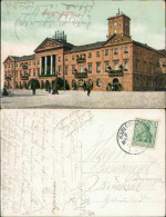 Ansichtskarte Karlsruhe Partie Am Rathaus 1914  - Karlsruhe