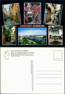 Ansichtskarte Bremen OT Schnorr - Gasse, Giebelhäuser, Brunnen, Fluss 1970 - Bremen
