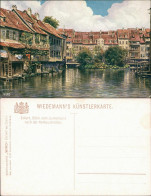 Ansichtskarte Erfurt Künstlerkarte V. C.F. Wiedemann "Rathausbrücke" 1913 - Erfurt