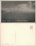 Cartoline Neapel Napoli Blick über Die Stadt Zum Vesuv 1928  - Other & Unclassified