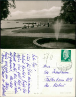 Altenhof-Werbellinsee-Schorfheide Promenade Mit Brunnen Und Fontäne 1962 - Other & Unclassified