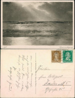 Ansichtskarte Gemeinde Sylt Insel Sylt - Sonnenuntergang 1927 - Andere & Zonder Classificatie