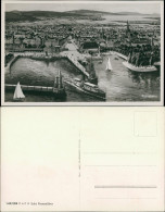 Ansichtskarte Konstanz Hafen Mit Dampfschiff 1929 - Konstanz