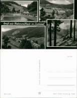 Ansichtskarte Unterweißbach 4 Bild: Stadt Und Schwimmbad 1962  - Sonstige & Ohne Zuordnung