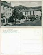 Ansichtskarte Heidelberg Alte Und Neue Universität 1933 - Heidelberg