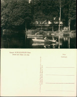 Ansichtskarte Schleusingen Partie Am Haus Am See 1929 - Schleusingen