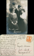 Ansichtskarte  Liebes  Sprüche - Du Sollst Nicht Hamstern Mann Und Frauen  1918 - Philosophie