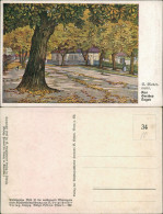 Ansichtskarte  Künstlerkarten - A. Biedermann - Aus Goethes Tagen 1915 - 1900-1949