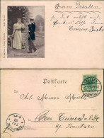  Menschen/Soziales Leben - Liebespaare - Unverhofftes Wiedersehen 1899 - Couples