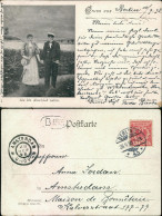  Menschen/Soziales Leben - Liebespaare - Als Ich Abschied Nahm 1898 - Couples