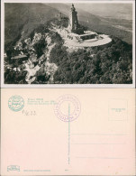 Kelbra (Kyffhäuser) Luftbild - Kaiser-Friedrich-Wilhelm/Barbarossa-Denkmal 1933 - Kyffhäuser