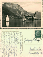 Ansichtskarte Gmunden Segelboote - Schloß Orth 1941  - Andere & Zonder Classificatie
