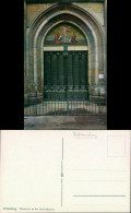 Ansichtskarte Lutherstadt Wittenberg Schloßkirche - Eingangstor 1918 - Otros & Sin Clasificación