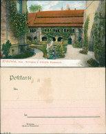 Ansichtskarte Hildesheim Dom - Kreuzgang U. 1000 Jähr. Rosenstock 1900 - Hildesheim