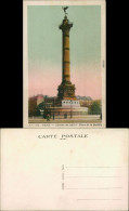 CPA Paris Place De La Bastille Et Colonne De Juillet 1900 - Other & Unclassified