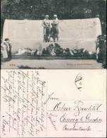 Ansichtskarte Wien Strauss & Lanner Denkmal 1913 - Autres & Non Classés