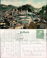 Ansichtskarte Salzburg Stadt Vom Mönchsberg 1910  - Sonstige & Ohne Zuordnung
