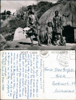Ansichtskarte  Trachten Süd-Africa - Kraal Scene - Valley Of 1000 Hills 1960 - Costumes