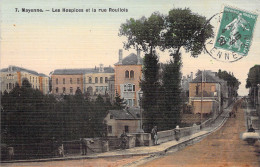 FRANCE - Mayenne - Les Hospices Et La Rue Roullois - Animé - Carte Postale Ancienne - Andere & Zonder Classificatie