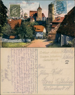 Ansichtskarte Bautzen Budyšin Straßenpartie - Scharfensteg 1923  - Bautzen