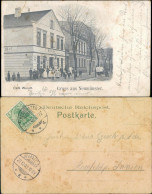 Ansichtskarte Neumünster Straßenpartie - Cafe Wendt 1903  - Andere & Zonder Classificatie
