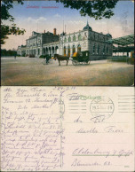 Ansichtskarte Landau In Der Pfalz Hauptbahnhof - Kutsche 1916 - Landau