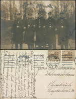 Ansichtskarte  5 Soldaten Im Wald Mit Gewehr Uniform, Hannover 1914 - Other & Unclassified