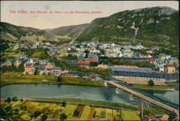 Ansichtskarte Bad Soden-Salmünster Brücke, Fabrik, Geschäft 1916  - Other & Unclassified