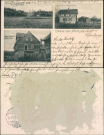 Ansichtskarte Duingen 3 Bild: Wald, Forsthaus, Geschäftshaus 1907  - Other & Unclassified