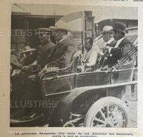 1906 LE ROI DU CAMBODGE  - SISOWATH - L’ARRIVÉE À MARSEILLE - LA VIE ILLUSTRÉE - 1900 - 1949