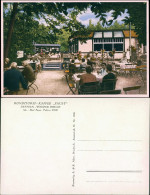 Ansichtskarte Weißer Hirsch-Dresden Konditorei-Kaffee "Faust" - Garten 1928 - Dresden