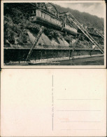 Ansichtskarte Wuppertal Schwebebahn Am Hardtufer - Unterbarmen 1932  - Wuppertal