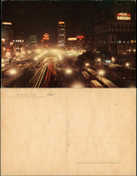 Postcard Sao Paulo Stadt, Straße Bei Nacht 1968 - Otros & Sin Clasificación