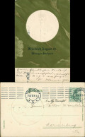 .Sachsen Präge-Künstlerkarte Friedrich August III 1910 Prägekarte - Otros & Sin Clasificación