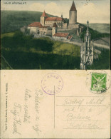 Postcard Pürglitz Křivoklát Hrad Křivoklát/Burg Pürglitz 1923 - Czech Republic