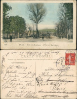 CPA 16. Arrondissement (Passy)-Paris Straße Bois De Boulogne 1912 - Autres & Non Classés