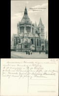Bonsecours La Basilique Vue De Derrière/Kinder Mit Hund Vor Der Basilika 1918 - Andere & Zonder Classificatie