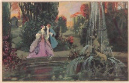 EZIO ANICHINI       COUPLE ET LA FONTAINE - Andere & Zonder Classificatie