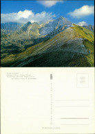 Postcard Zakopane TATRY WYSOKIE, Kościelec I Swinica/Hohe Tatra 1971 - Pologne