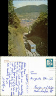 Ansichtskarte Heidelberg Die Bergbahn Auf Fahrt Zum Königstuhl 1965 - Heidelberg