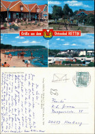 Ansichtskarte Rettin Gaststätte, Ferienanlage, Strand, Campingplatz 1998 - Andere & Zonder Classificatie