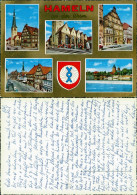 Hameln Goldglanzkarte: Osterstraße, Rattenfängerspiele Dampferanlegestelle 1980 - Hameln (Pyrmont)
