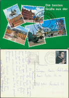 Ansichtskarte Hannover Denkmal, Rathaus, Schloß, Brunnen 1981 - Hannover