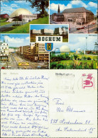Ansichtskarte Bochum Planetarium, Stadtmitte, Sternwarte, Rathaus 1974 - Bochum