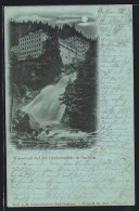 Mondschein-AK Gastein, Wasserfall Bei Der Grabenmühle  - Other & Unclassified