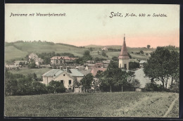 AK Sulz /N.-Oe., Panorama Mit Wasserheilanstalt  - Otros & Sin Clasificación