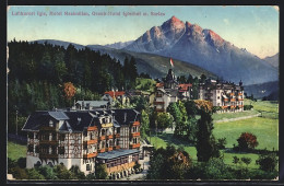 AK Igls, Hotel Maximilian Und Grand-Hotel Iglerhof Mit Serles  - Autres & Non Classés