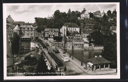 AK Tübingen, Partie Mit Eberhardbrücke  - Tuebingen