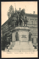 AK München, Denkmal Ludwig I. Am Odeonsplatz  - Muenchen